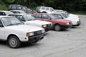 Illustration for article titled The $500 Craigslist Rally Car Goes To School